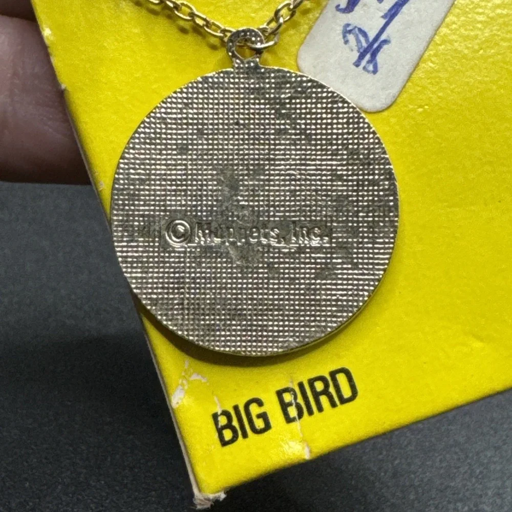 Vintage‎ 1980s Bid Bird Pendant Necklace - Sesame Street - Muppets